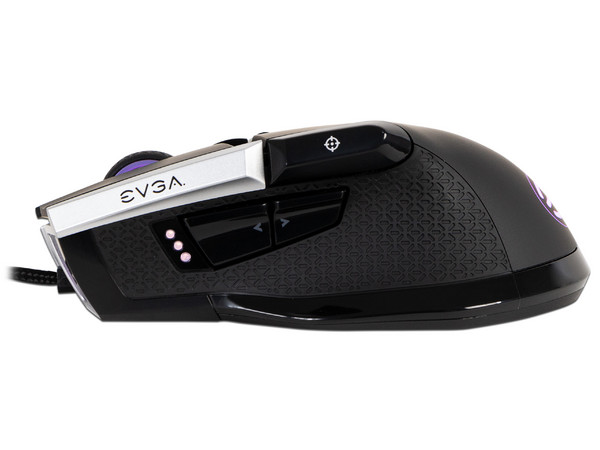 Mouse Gamer EVGA X17, 16,000 dpi, 10 Botones, 5 Perfiles RGB, USB. Color Negro.