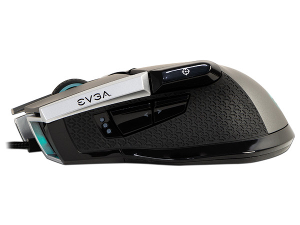 Mouse Gamer EVGA X17, 16,000 dpi, 10 Botones, 5 Perfiles RGB, USB. Color Gris.
