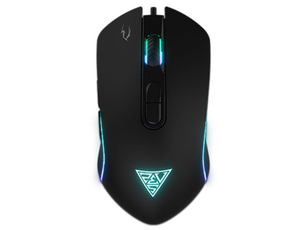 Mouse Gamer Gamdias Zeus E3, hasta 3,600 dpi, 7 botones, RGB. Color Negro.