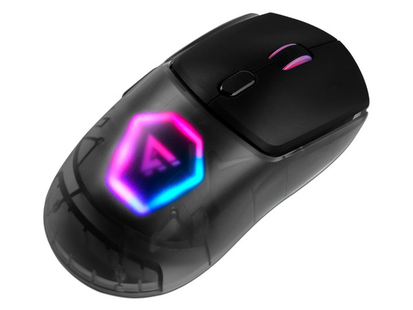 Mouse Gamer Game Factor MOW700, Bluetooth, 6 Botones, hasta 26000 DPI, Color Negro.