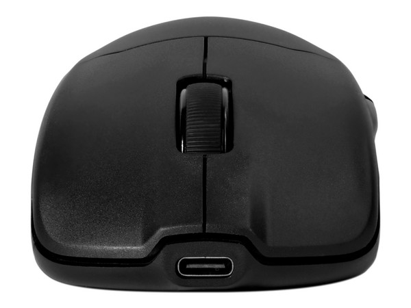 Mouse Óptico Inalámbrico Gamer Game Factor MOW800-BK, Bluetooth, Hasta 26K DPI, Base RGB, Color Negro.