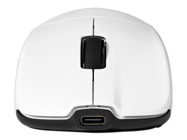 Mouse Óptico Inalámbrico Gamer Game Factor MOW800-WH, Bluetooth, Hasta 26K DPI, Base RGB, Color Blanco.