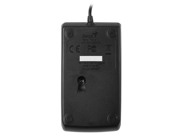 Mouse Genius ScrollToo 310 Notebook óptico, USB. Color Negro
