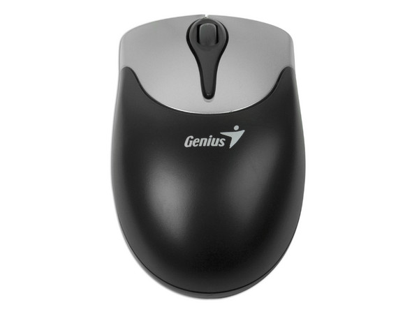 Mouse Genius NetScroll 310 Notebook óptico, USB. Color Negro/Plateado