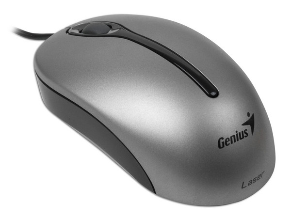 Mini Mouse Genius Traveler  305 Láser, USB. Color Plateado