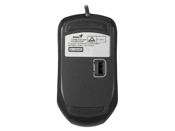 Mouse Genius Traveler 515 Láser, USB. Color Negro