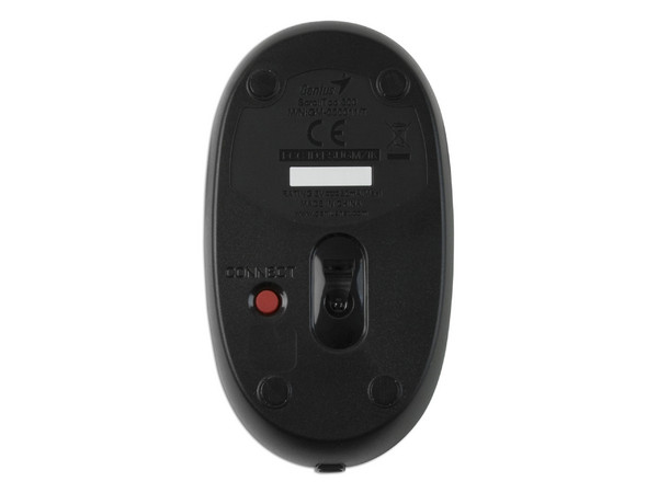 Mouse Genius ScrollToo 600 Óptico Inalámbrico, USB. Color Negro