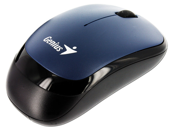 Mouse Genius Traveler 6000 Óptico Inalámbrico, USB. Color Azul 