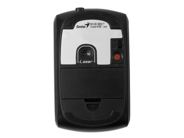 Mouse Genius Traveler 915BT Láser Bluetooth . Color Plateado Exclusivamente para Laptops con Bluetooh