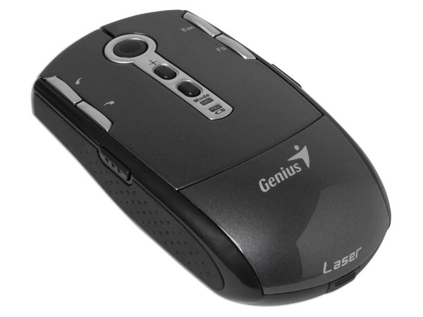 Mouse Presentador Genius Navigator T835 Láser, USB. Color Negro