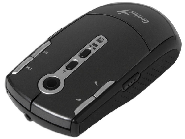 Mouse Presentador Genius Navigator T835 Láser, USB. Color Negro
