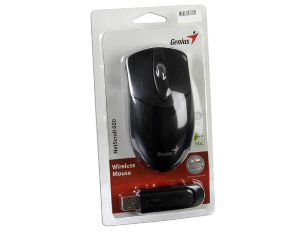 Mouse Genius Óptico Inalámbrico NetScroll 600, USB