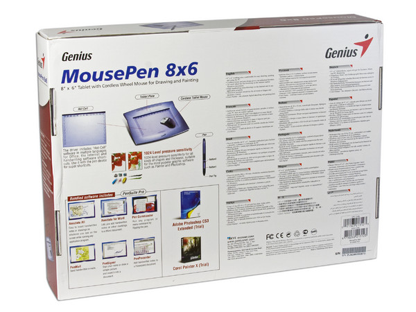 Tableta Gráfica Genius MousePen (8