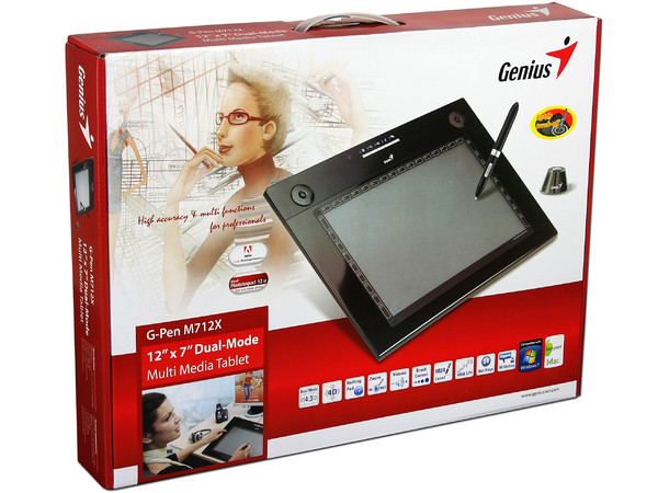 Tableta Gráfica Genius G-Pen M712X (12