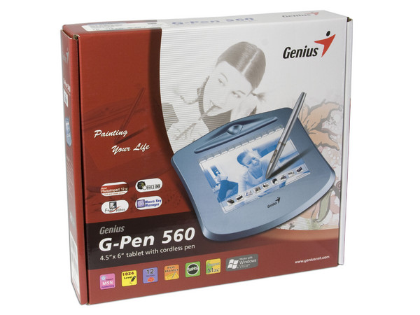 Tableta Gráfica Genius G-Pen 560 (4.5