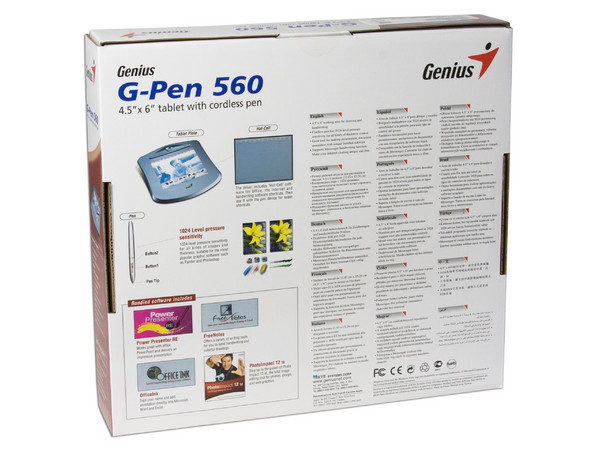 Tableta Gráfica Genius G-Pen 560 (4.5
