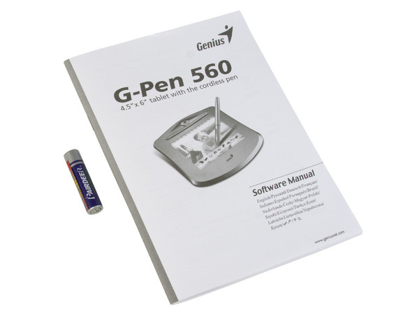 Tableta Gráfica Genius G-Pen 560 (4.5