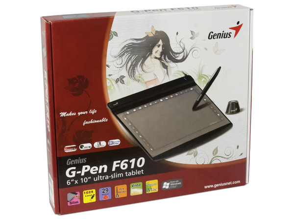 Tableta Gráfica Genius G-Pen F610 (6