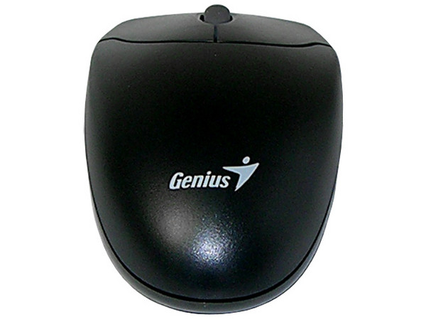 Mouse Genius, 2 botones y scroll, PS/2, Color Negro