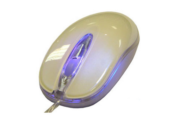 Mouse Óptico Genius NetScroll Traveler iRIS, Cambia de Color al azar, 2 botones y scroll, PS/2
