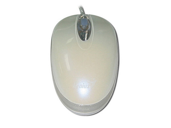 Mouse Óptico Genius NetScroll Traveler iRIS, Cambia de Color al azar, 2 botones y scroll, PS/2