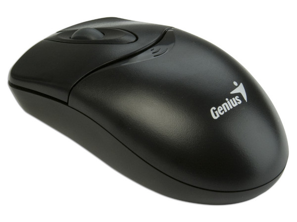 Mouse Genius NetScroll 600 Óptico Inalámbrico, USB. Color Negro