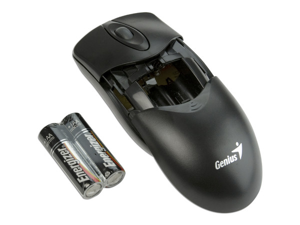 Mouse Genius NetScroll 600 Óptico Inalámbrico, USB. Color Negro