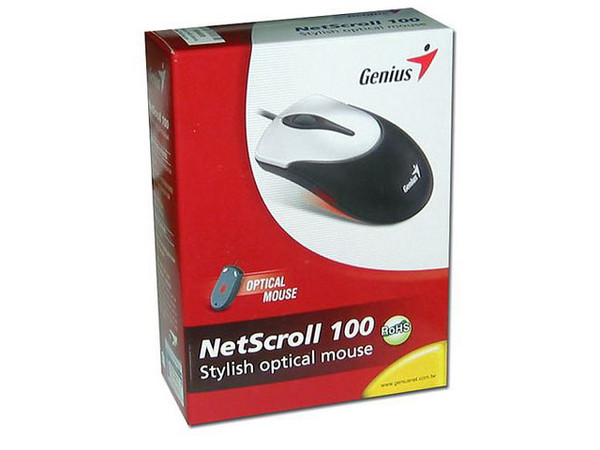 Mouse Óptico Genius NetScroll 100, USB