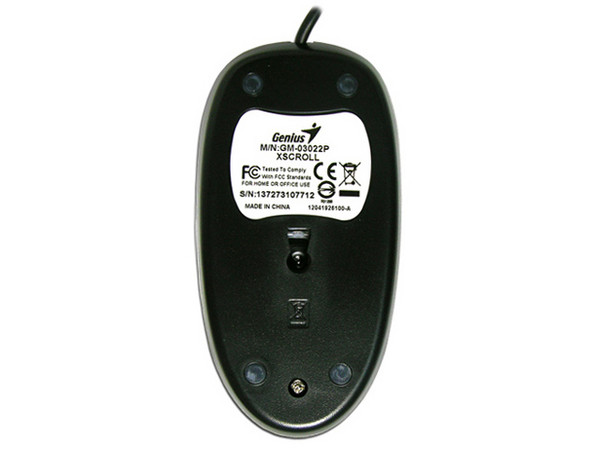 Mouse Óptico Genius XScroll, PS/2