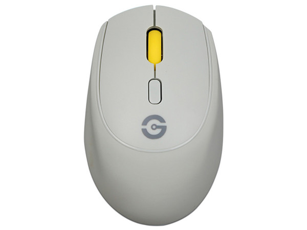 Mouse Óptico Inalámbrico Getttech GAC-24407G, USB. Color Gris.