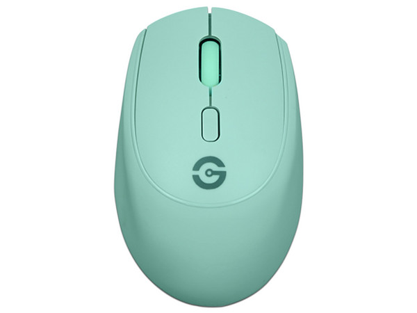 Mouse Óptico Inalámbrico Getttech GAC-24408M, USB. Color Verde.
