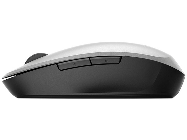 Mouse Inalámbrico HP 300 Dual, USB, Color Plateado.