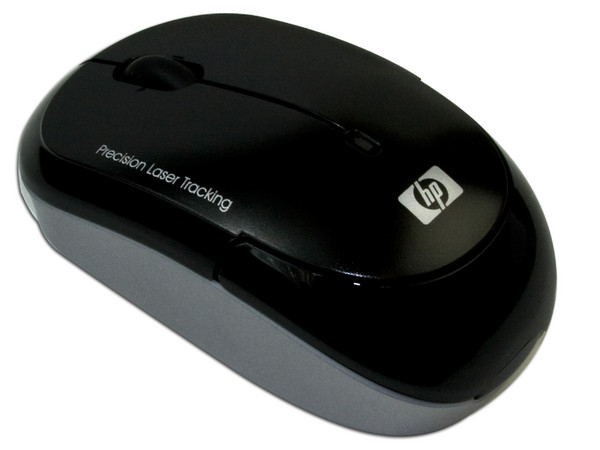 Mini Mouse HP Láser Inalámbrico, USB. Color Negro   