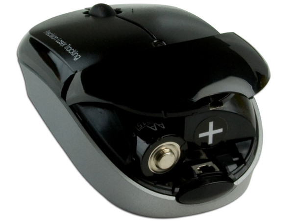Mini Mouse HP Láser Inalámbrico, USB. Color Negro   