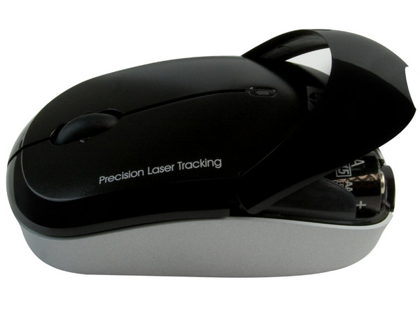 Mini Mouse HP Láser Inalámbrico, USB. Color Negro   