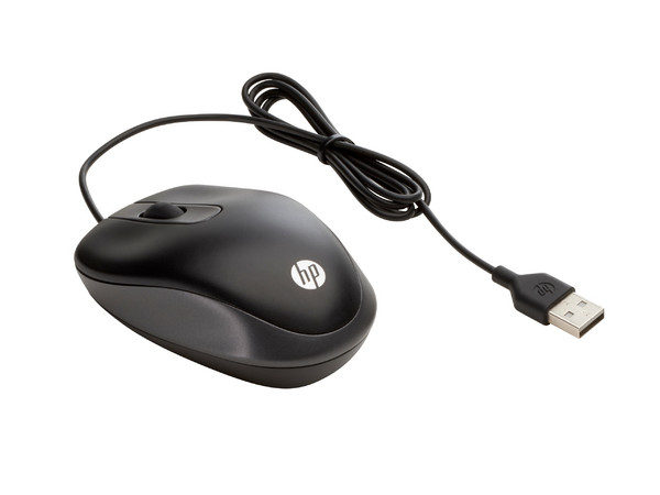 Mouse HP Óptico G1K28AA, Alámbrico, USB, 1000DPI, Color Negro.