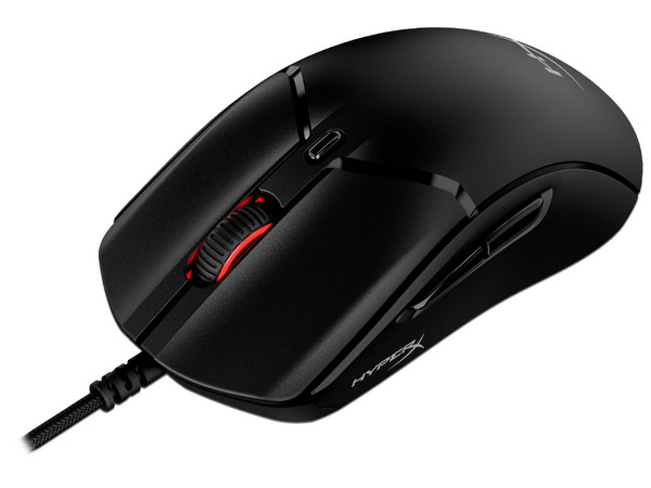 Mouse HyperX 6N0A7AA, USB tipo A. Color Negro.