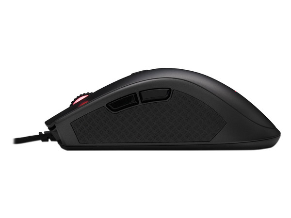 Mouse Gamer Kingston HyperX Pulse Fire FPS Pro, hasta 3200 dpi, 6 botones, RGB. Color Negro.
