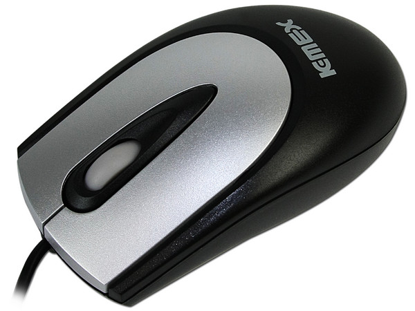 Mouse K-MEX Óptico, PS/2. Color Negro   