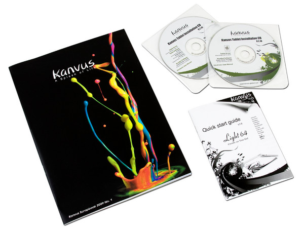 Tableta Gráfica Kanvus Ligth 64 (6 x 4.5) con 2048LPI