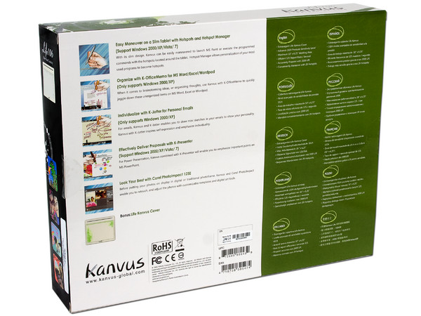 Tableta Gráfica Kanvus Life 106 (10
