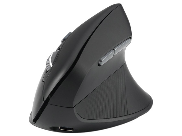 Mouse Ergonómico Kensington Pro Fit, Receptor USB, Color Negro.