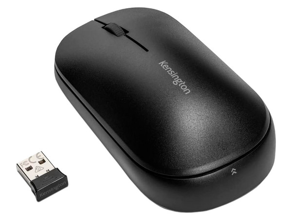 Mouse Inalámbrico Kensington SureTrack, hasta 2400 dpi, Bluetooth 5.0, Receptor USB. Color Negro.