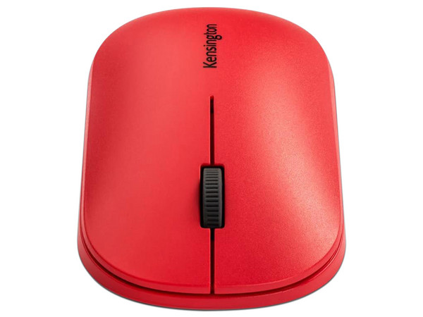 Mouse Óptico Inalámbrico Kensington Suretrack, hasta 4000 dpi, Bluetooth 5.0, Receptor USB. Color Rojo.