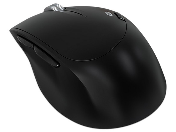 Mouse óptico Inalámbrico Klip Xtreme KMB-501BK, Bluetooth, Color Negro.