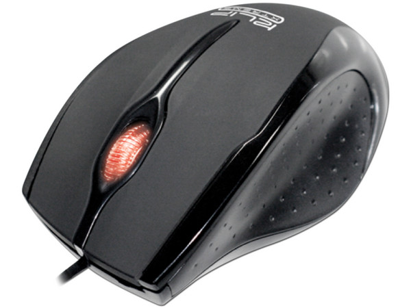 Mouse óptico Klip Xtreme KMO-104 hasta 800dpi , USB. Color Negro.