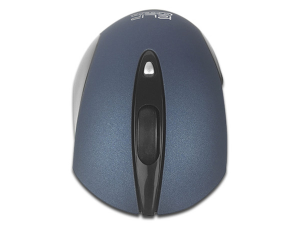 Mouse Óptico Inalámbrico Klip Xtreme KMW-400BL, USB. Color Azul.