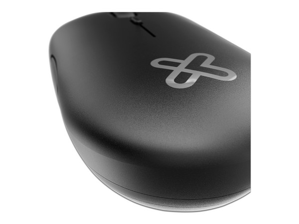 Mouse Óptico Inalámbrico Klip Xtreme De Hasta 1,600 DPI, USB. Color Negro.