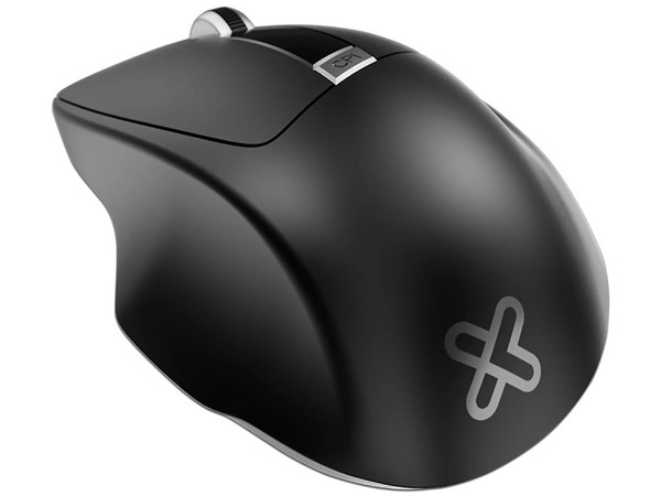 Mouse óptico Inalámbrico Klip Xtreme Ergy de Hasta 1,600dpi, USB. Color Negro.