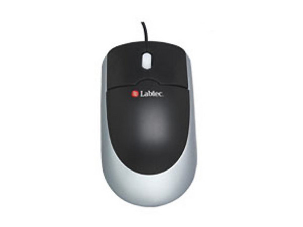 Labtec Wheel Mouse con Scroll, 3 botones, PS/2